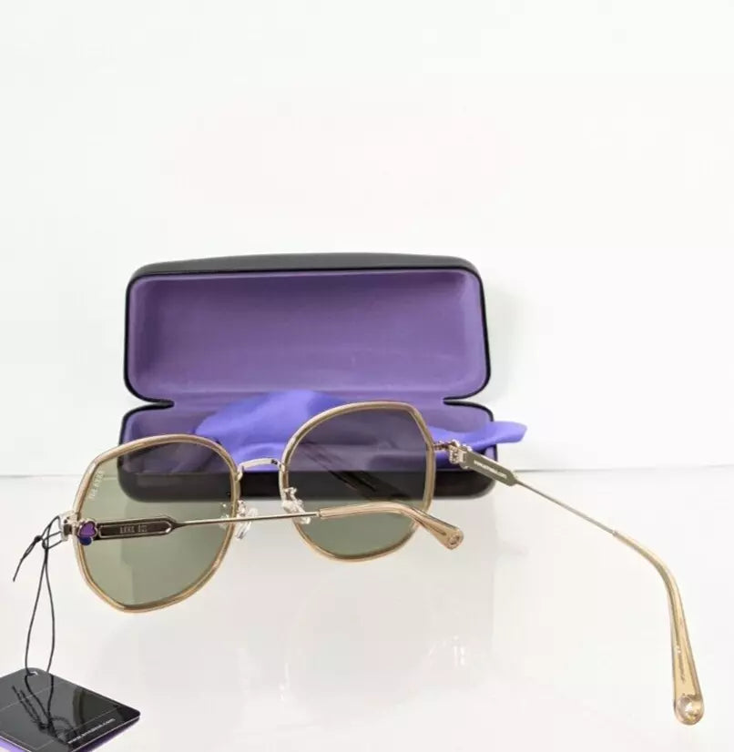 New Authentic Anna Sui Sunglasses AS 2206 004 58mm Frame