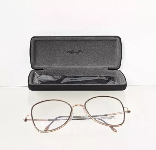 Brand New Authentic Silhouette Eyeglasses SPX 4558 75 6630 Titanium Frame 53mm