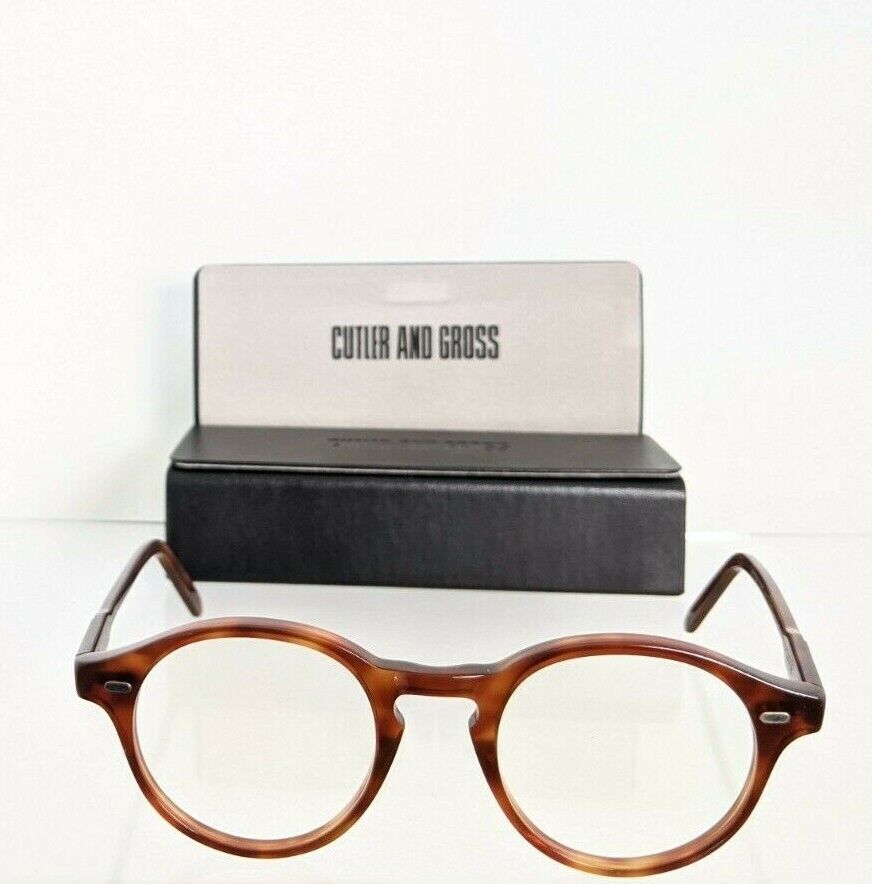 Brand New Authentic CUTLER AND GROSS OF LONDON Eyeglasses M: 1234 C : GRCL 44mm