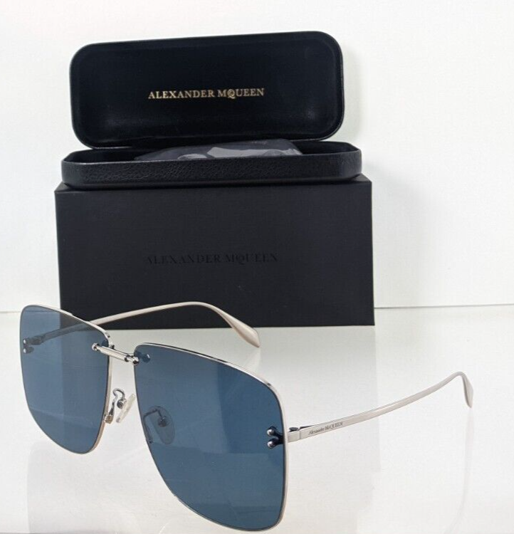 Brand New Authentic Alexander McQueen Sunglasses AM 0343 003 64mm Frame