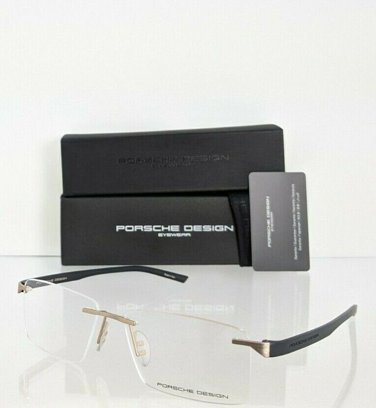 Brand New Authentic Porsche Design Eyeglasses P' 8344 S1 B 58mm Titanium Frame