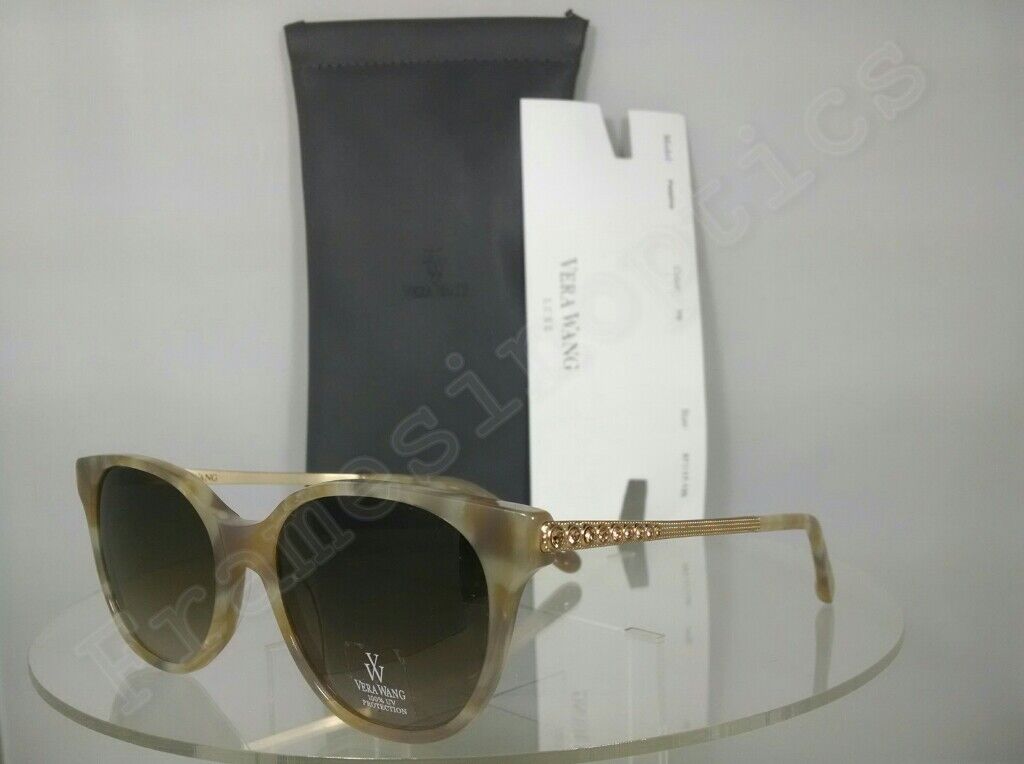 Brand New Authentic Vera Wang Sunglasses Serova BR Cat.3 Brown Frame 53mm