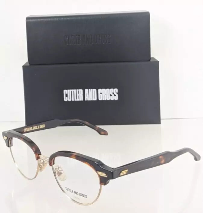 Brand New Authentic CUTLER AND GROSS OF LONDON Eyeglasses 1335 C: 03 1335 51mm