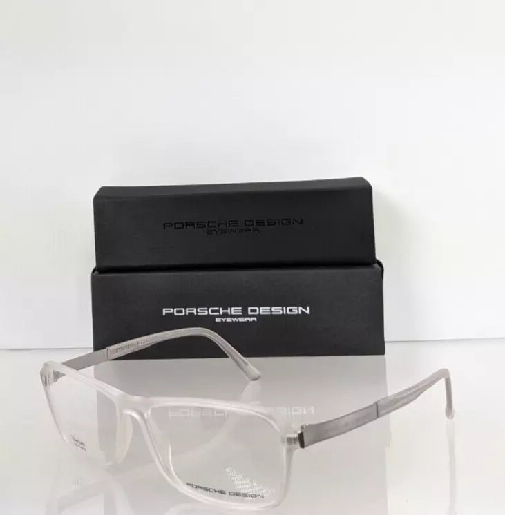 Brand New Authentic Porsche Design Eyeglasses P' 8267 C 55mm Titanium Frame