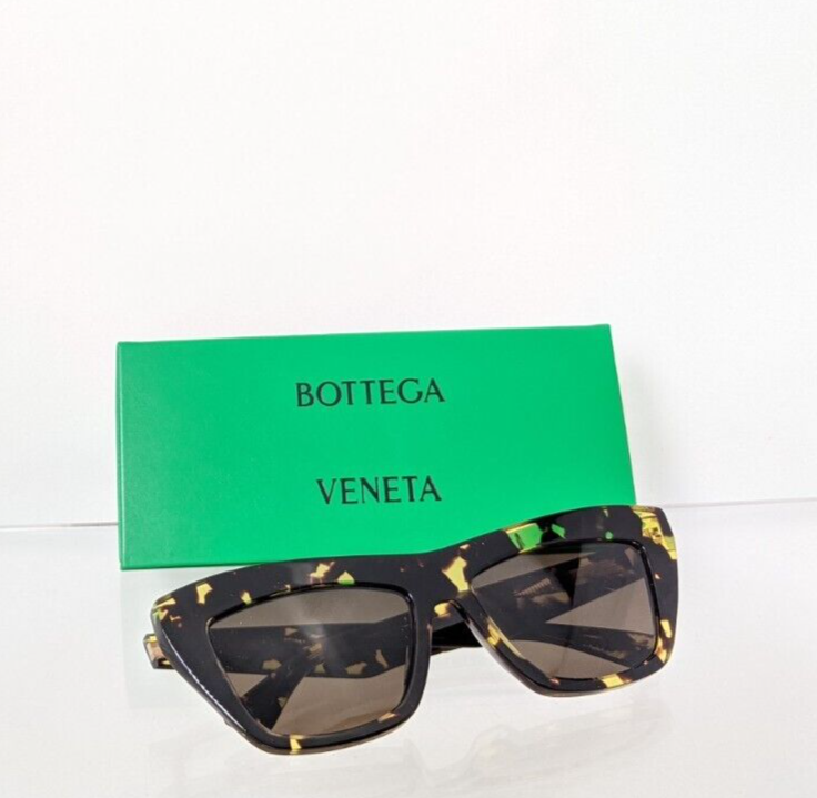 Brand New Authentic Bottega Veneta Sunglasses BV 1121 002 55mm Frame