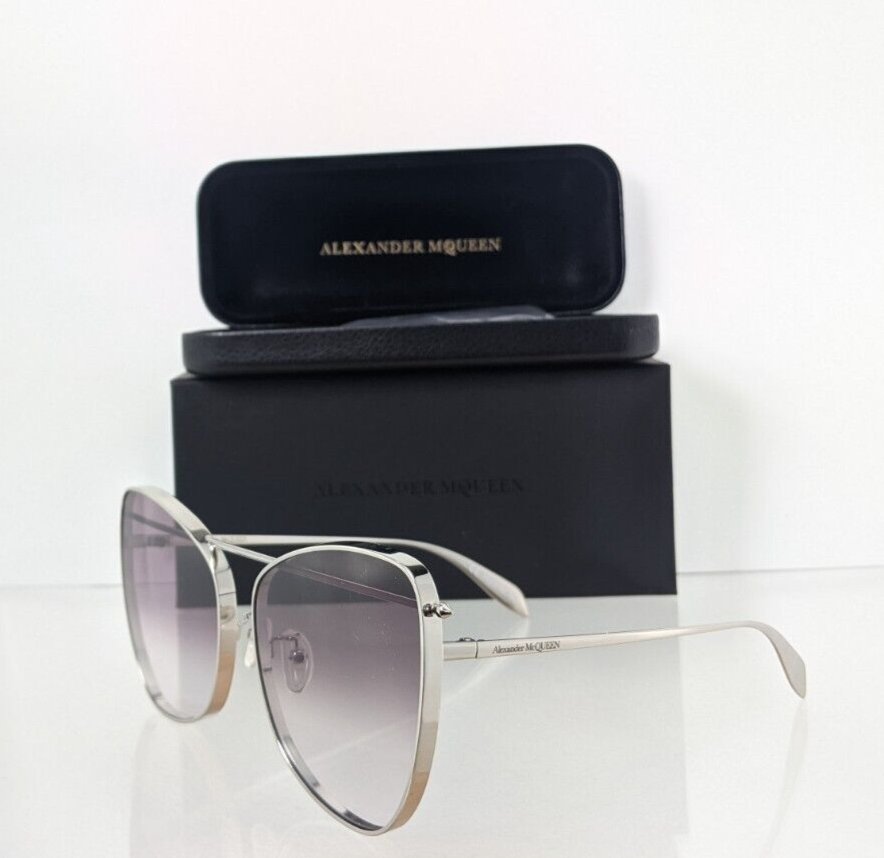 Brand New Authentic Alexander McQueen Sunglasses AM 0228 003 63mm Frame