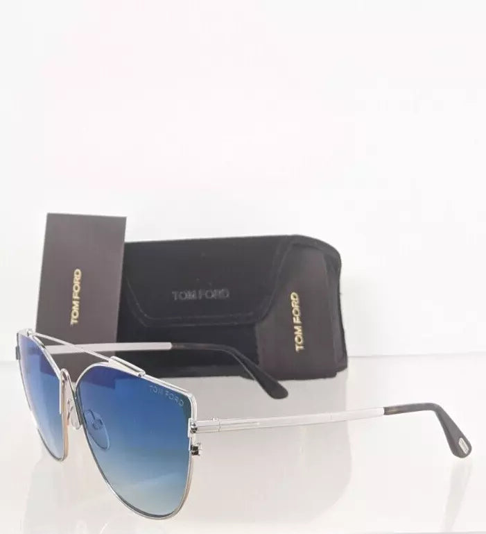 Brand New Authentic Tom Ford Sunglasses FT TF 563 18X Jacquelyn 02 TF 0563 64mm