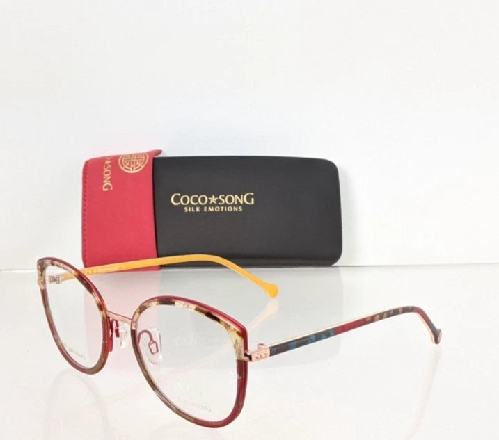 New Authentic CCS by COCO SONG Eyeglasses CCS 171 Col. 1 52mm