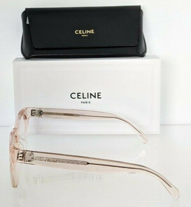 Brand New Authentic Celine Cl 50019 Eyeglasses 072 Transparent Pink CL50019F