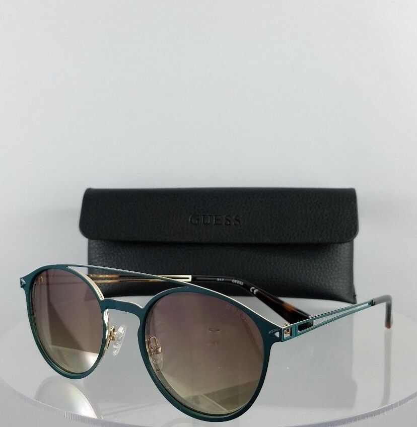 Brand New Authentic Guess Sunglasses GU6921 88F Green Gold Frame 6921