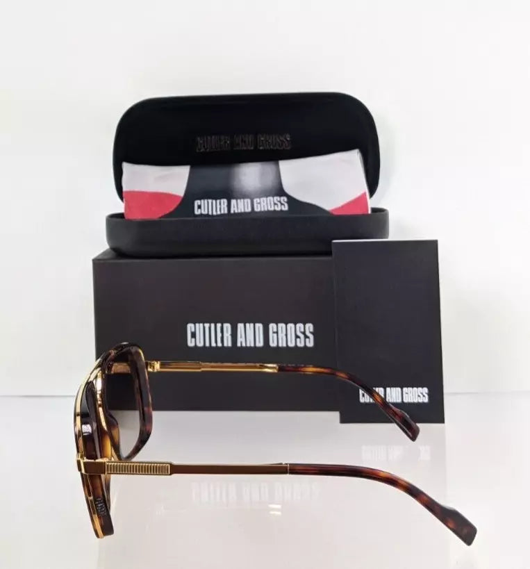 Brand New Authentic CUTLER AND GROSS Sunglasses M : 1324 C : 02 58mm Frame