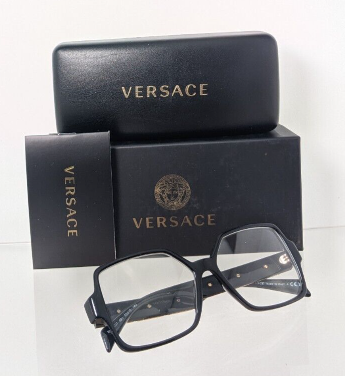 Brand New Authentic Versace Eyeglasses MOD. 3337 GB1 55mm Frame