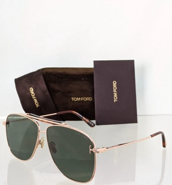New Authentic Tom Ford Sunglasses TF 1017 28N Jaden 60mm FT 1017 Frame