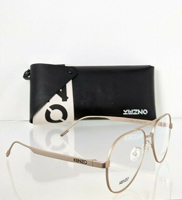 Brand New Authentic KENZO Eyeglasses KZ50115U 029 Frame 50115 Gold 56mm Frame