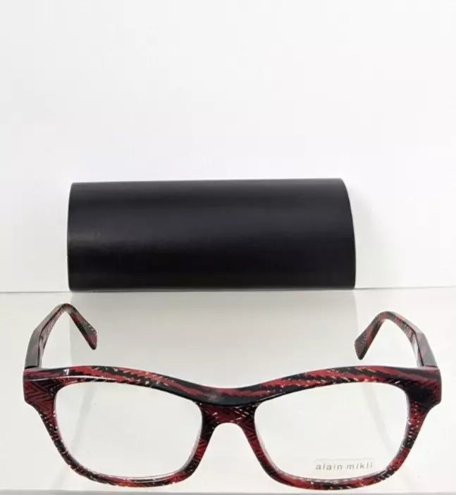 New Authentic Alain Mikli A0 3006 D020 Eyeglasses AL 3006 Red Frame