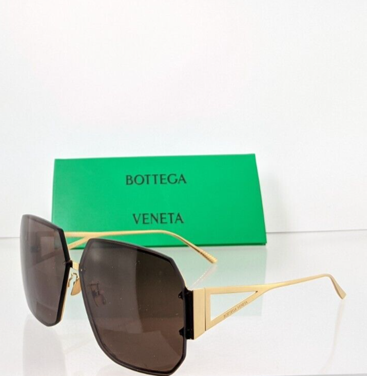 Brand New Authentic Bottega Veneta Sunglasses BV 1065 002 67mm Frame