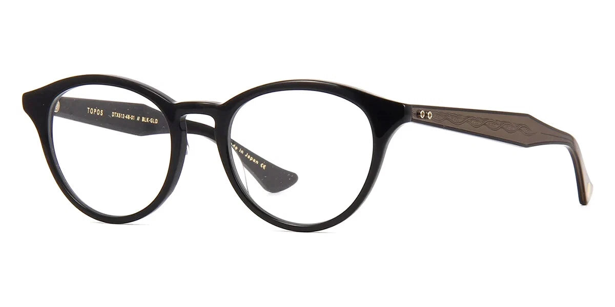 Brand New Authentic Dita Eyeglasses Topos DTX512 01 48mm Frame