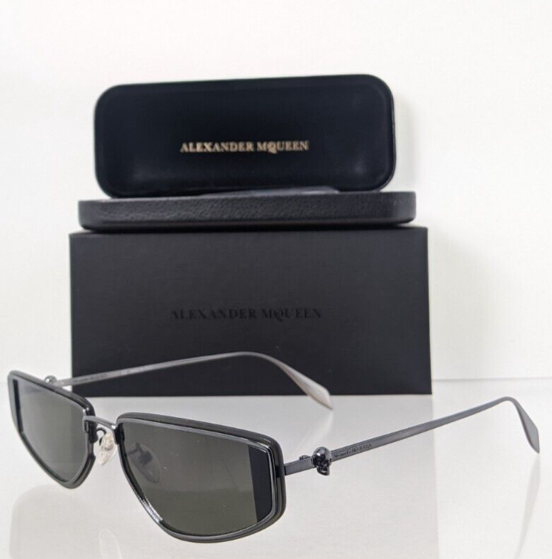 Brand New Authentic Alexander McQueen Sunglasses AM 0220 003 66mm Frame