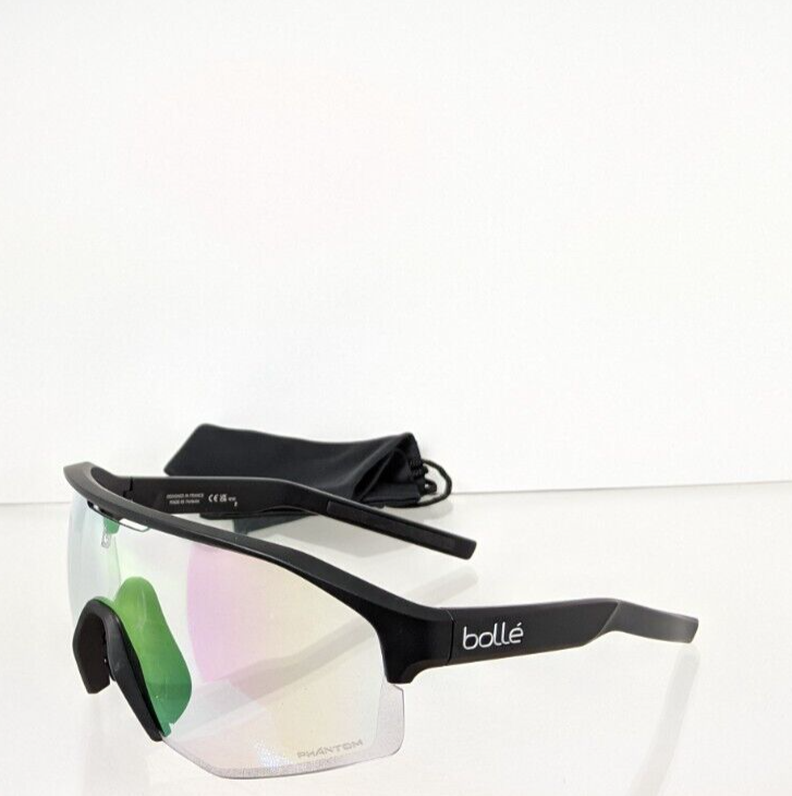 Brand New Authentic Bolle Sunglasses Lightshifter Matte Black Frame