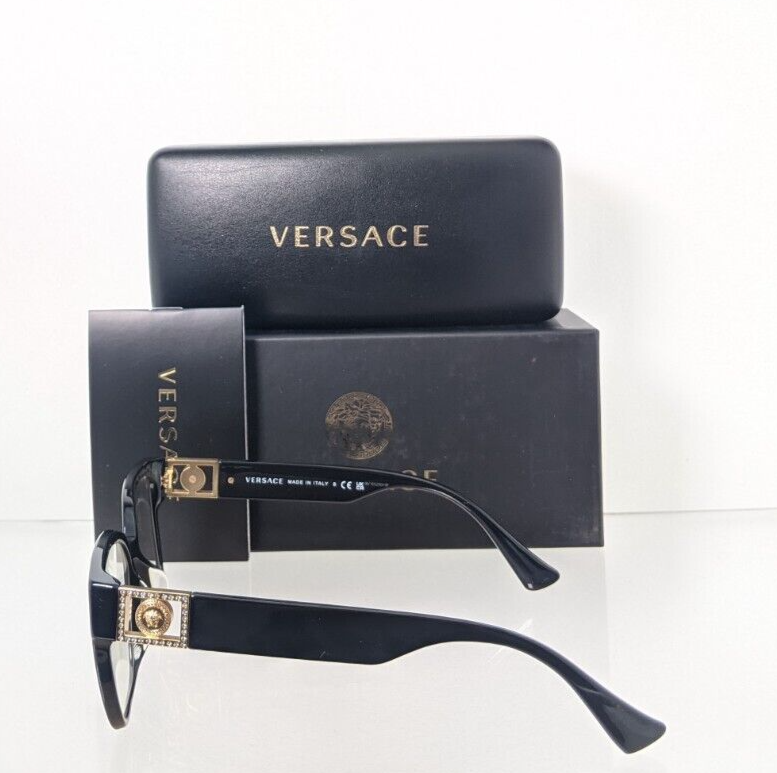 Brand New Authentic Versace Eyeglasses MOD. 3329 GB1 54mm 3329-B Frame