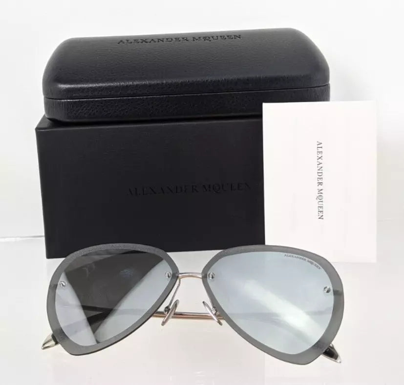 Brand New Authentic Alexander McQueen Sunglasses AM0120SA 002 54mm 0120