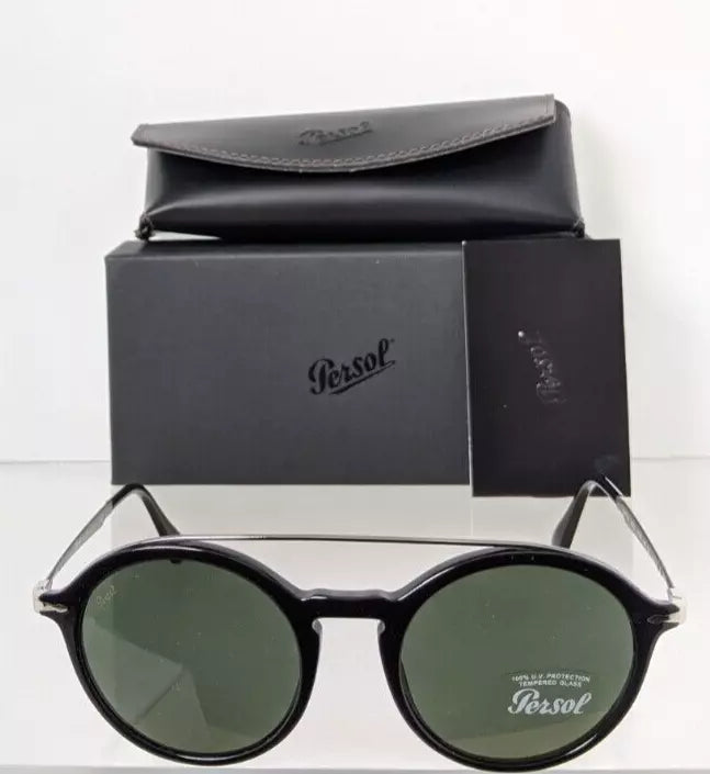 Brand New Authentic Persol Sunglasses OV 3172 95/31 51mm Black 3172 Frame