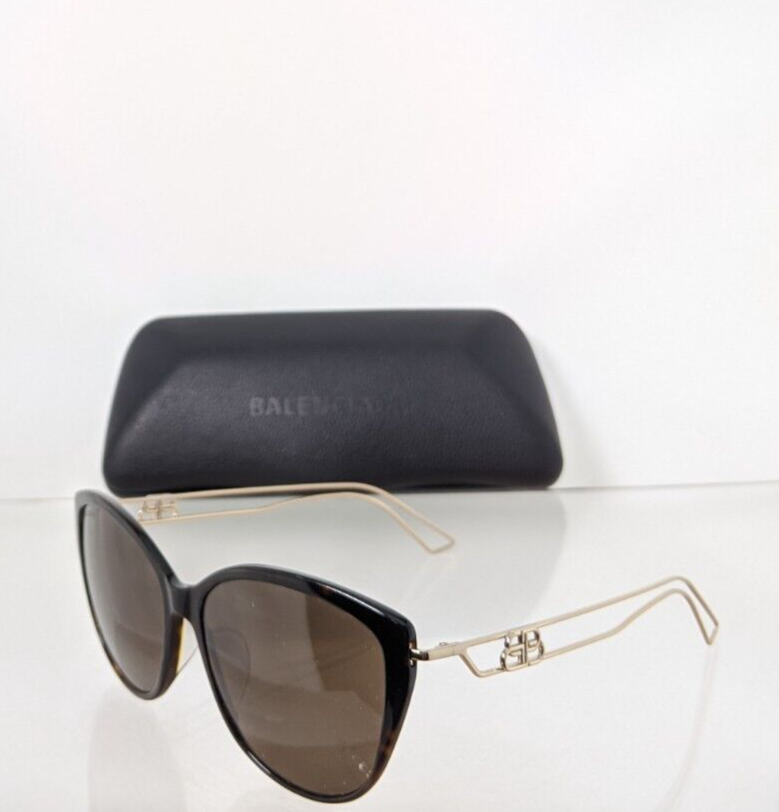 Brand New Authentic Balenciaga Sunglasses BB 0057 002 55mm Frame