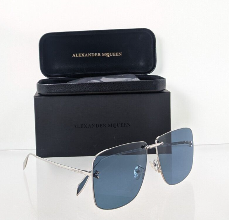 Brand New Authentic Alexander McQueen Sunglasses AM 0343 003 64mm Frame