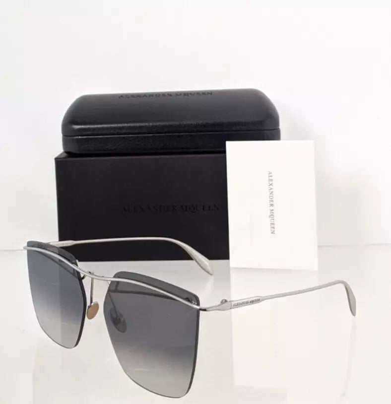 Brand New Authentic Alexander McQueen Sunglasses AM0144SA 003 59mm 0144