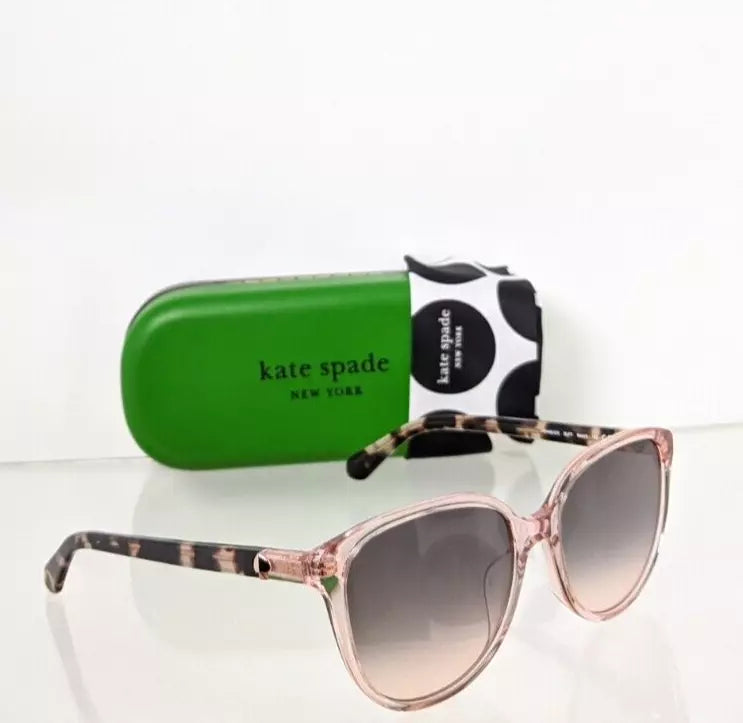 New Authentic Kate Spade Sunglasses Vienne 35JFF Pink 54mm Frame