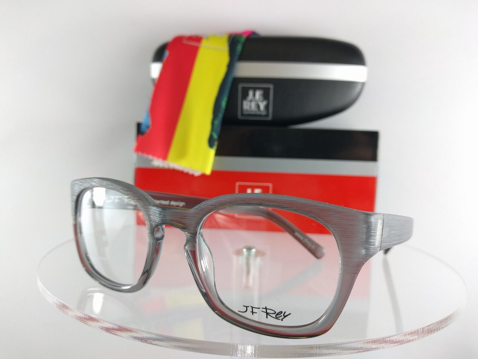 Brand New Authentic J.F. REY Eyeglasses JF1225 0202 Gray 48mm 1225