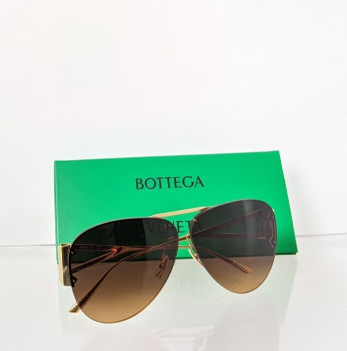 Brand New Authentic Bottega Veneta Sunglasses BV 1066 002 65mm Frame