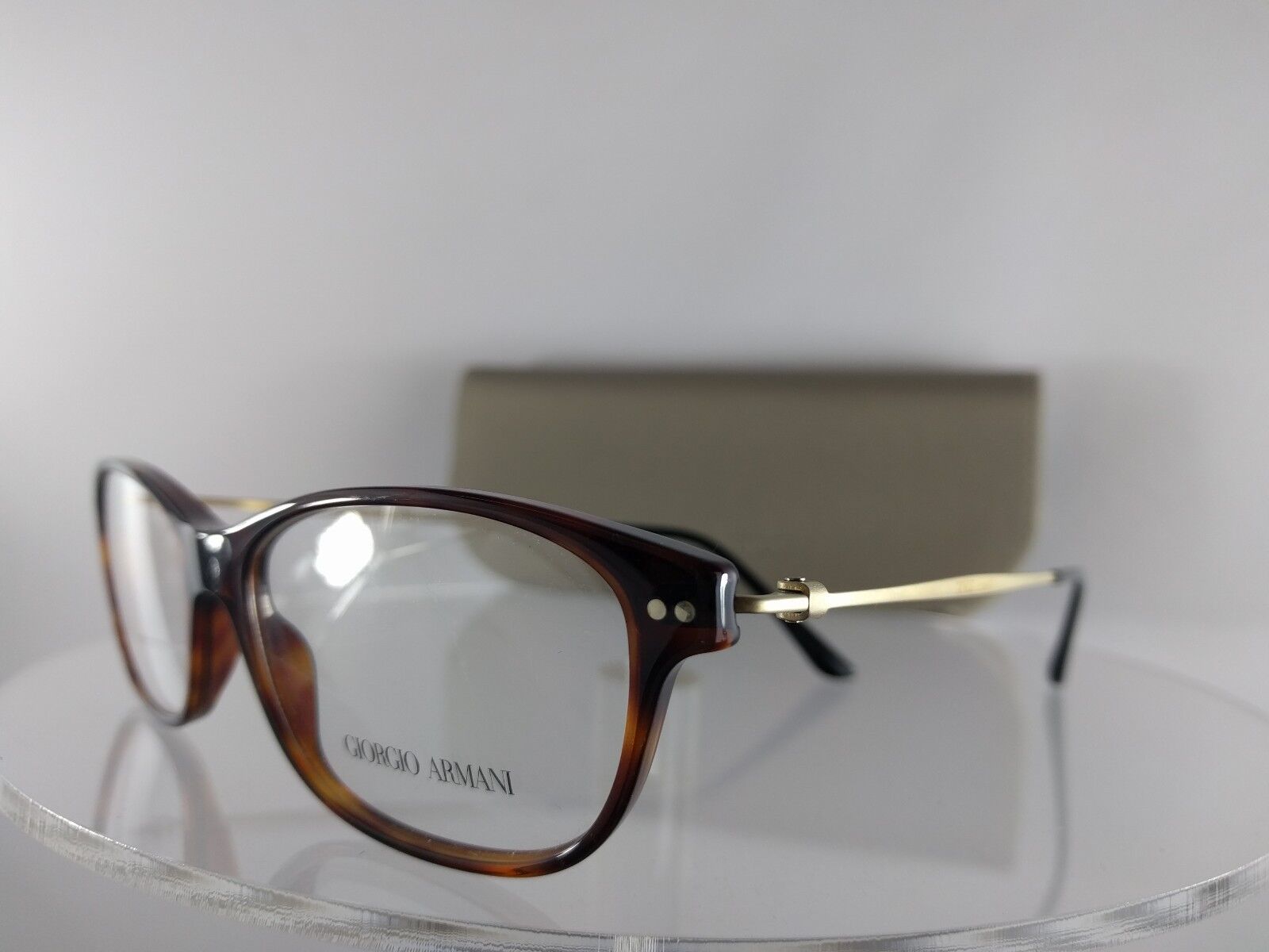 Brand New Authentic Giorgio Armani AR 7007 5020 Eyeglasses Blue/Gold 54mm