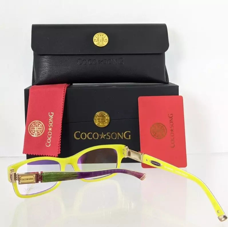 Brand New Authentic COCO SONG Eyeglasses Party Dance Col 1 54mm CV106