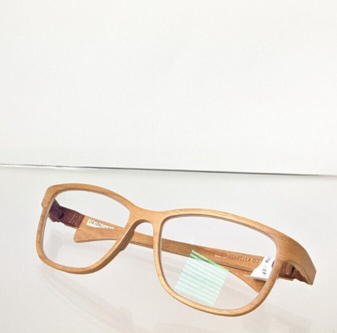 Brand New Authentic ROLF Eyeglasses ISABELLA 03 Wood Spectacles Frame