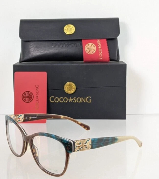 Brand New Authentic COCO SONG Eyeglasses Just Illusion Col. 2 53mm CV166