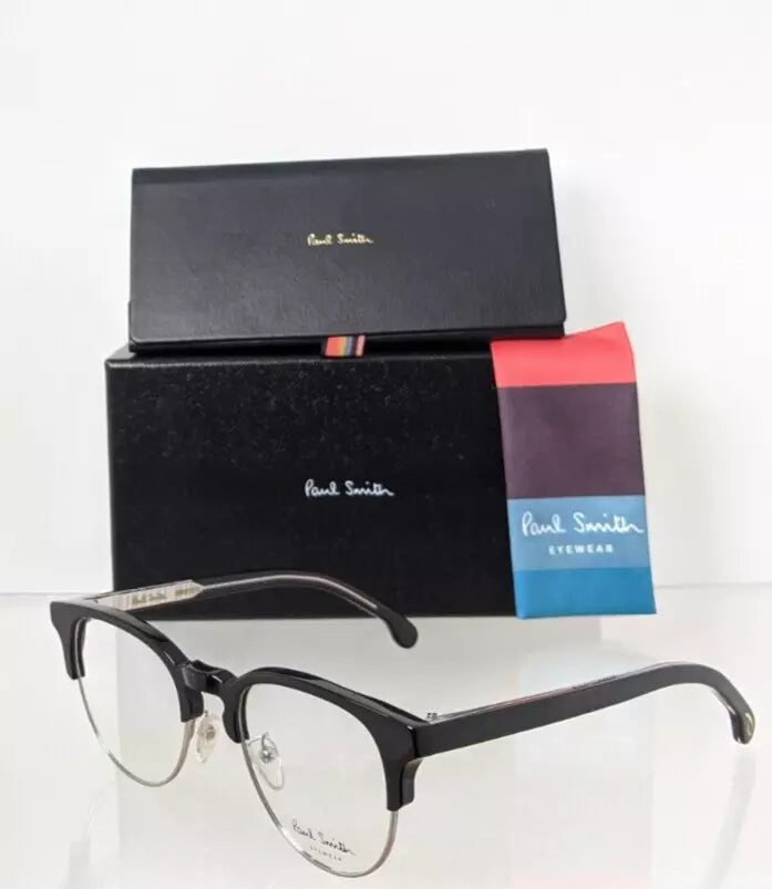 Brand New Authentic Paul Smith Eyeglasses PSOP014 V1 C: 01 51mm Birch Frame