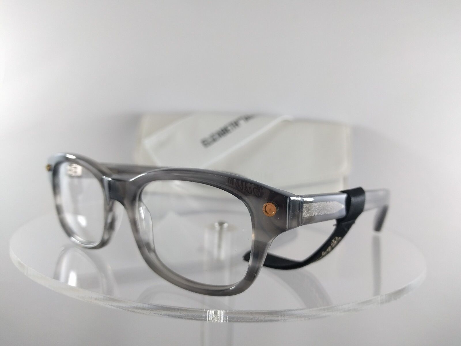 Brand New Authentic Elizabeth and James Eyeglasses Beacom EJO 1140 Gray