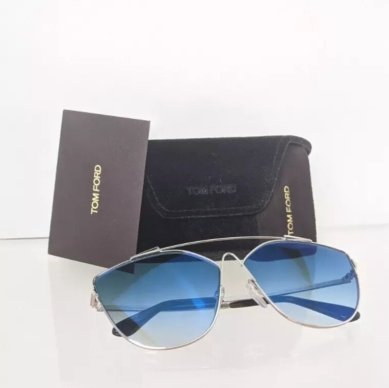 Brand New Authentic Tom Ford Sunglasses FT TF 563 18X Jacquelyn 02 TF 0563 64mm