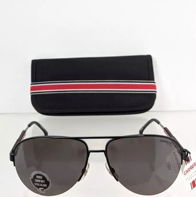 Brand New Authentic Carrera Sunglasses 8030 003M9 62mm Black Frame