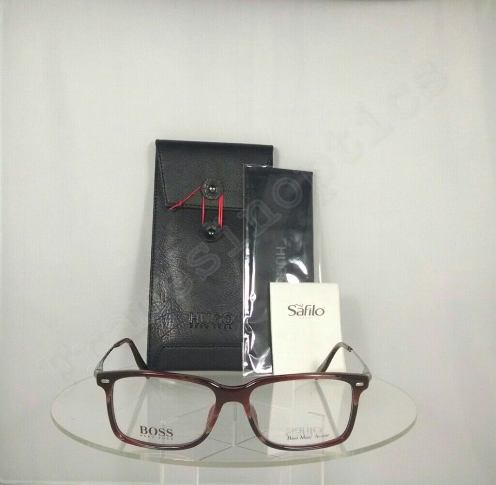 Brand New Authentic Hugo Boss 0549 Eyeglasses CSA Black Frame BO0549