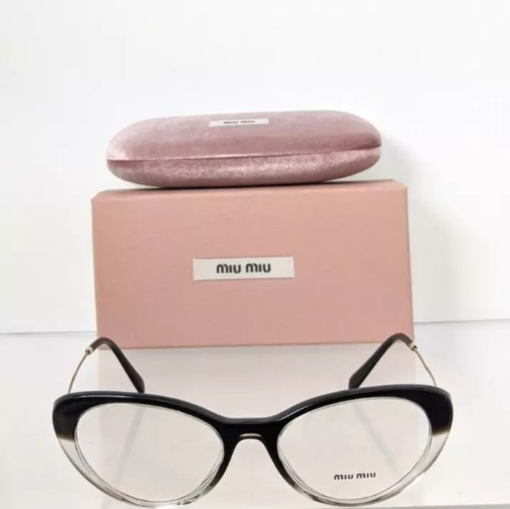 Brand New Authentic Miu Miu Eyeglasses VMU 05R 114 - 1O1 Black Clear 05R Frame