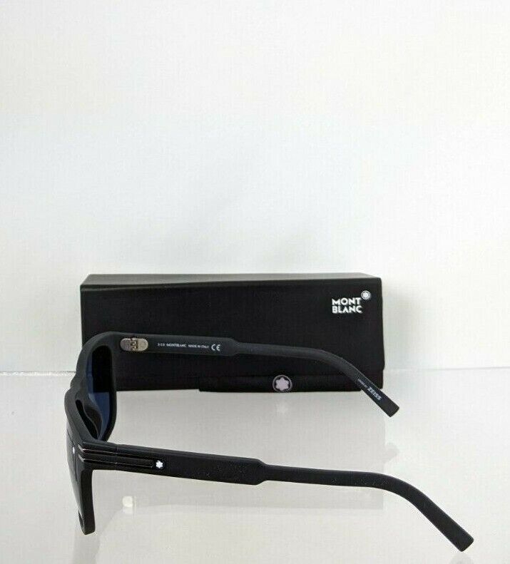 Brand New Authentic Mont Blanc Sunglasses MB641 02V 56mm Black Frame 641