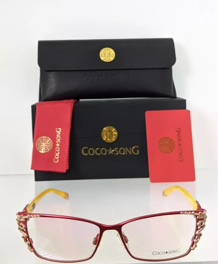 Brand New Authentic COCO SONG Eyeglasses Right Glory Col 3 54mm CV115