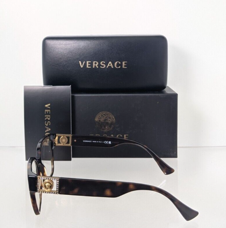 Brand New Authentic Versace Eyeglasses MOD. 3329-B 108 52mm 3329-B Frame