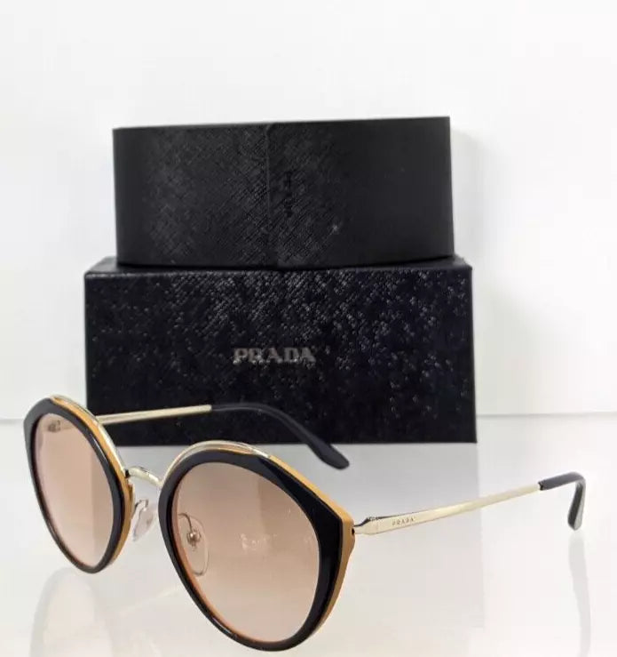 Brand New Authentic Prada Sunglasses SPR 18U Sunglasses WU0 - 232 Navy/Orange