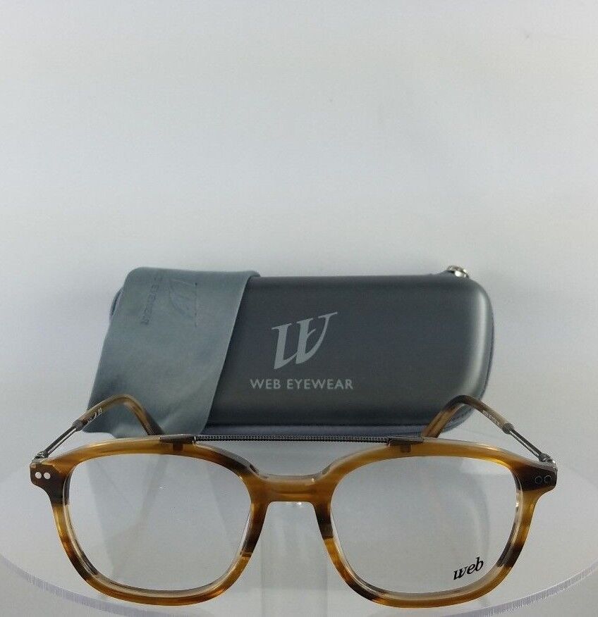 Brand New Authentic Web Eyeglasses WE 5219 Col. 047 Brown 51mm