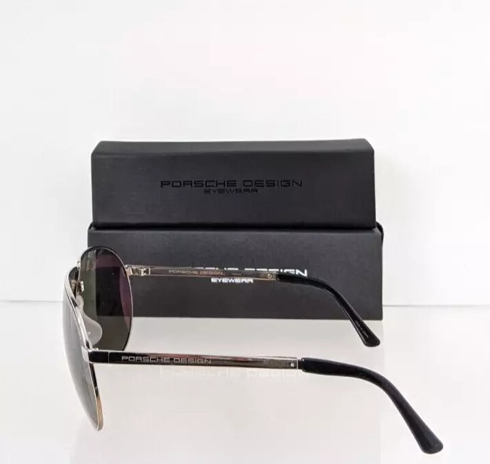 Brand New Authentic Porsche Design Sunglasses P 8480 B Gold P' 8480 66mm Frame