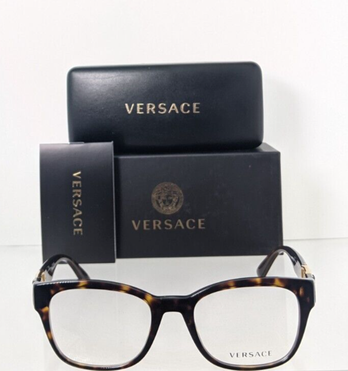 Brand New Authentic Versace Eyeglasses MOD. 3314 108 54mm 3314 Frame