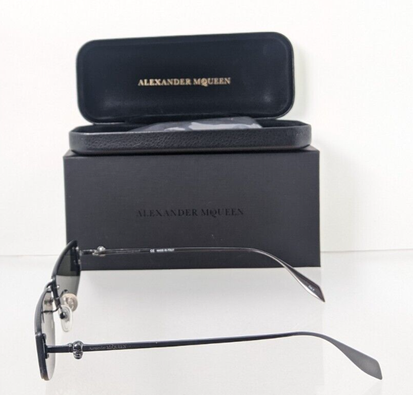 Brand New Authentic Alexander McQueen Sunglasses AM 0220 003 66mm Frame